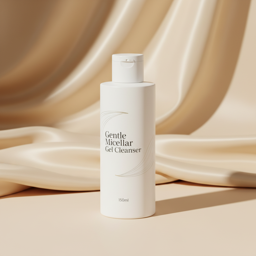 Gentle Micellar Gel Cleanser with Prebiotics 150ml — Skincare private label cosmetics