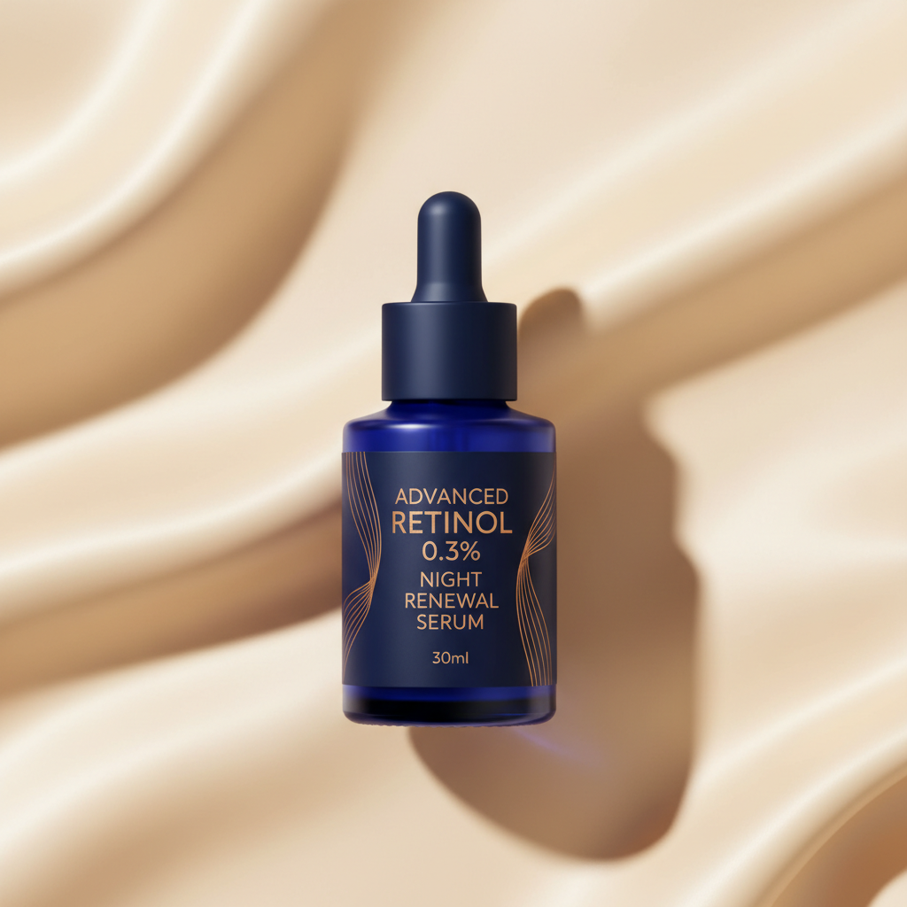 Advanced Retinol 0.3% Night Renewal Serum — Skincare private label cosmetics